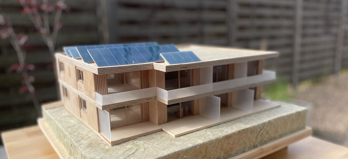 Gebäudemodell eines Projekts der nestbau AG
