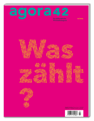 Das Cover der Ausgabe WAS ZÄHLT?